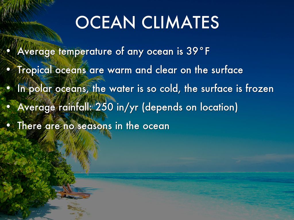 Tropical Ocean Facts